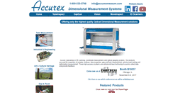 Desktop Screenshot of accurexmeasure.com